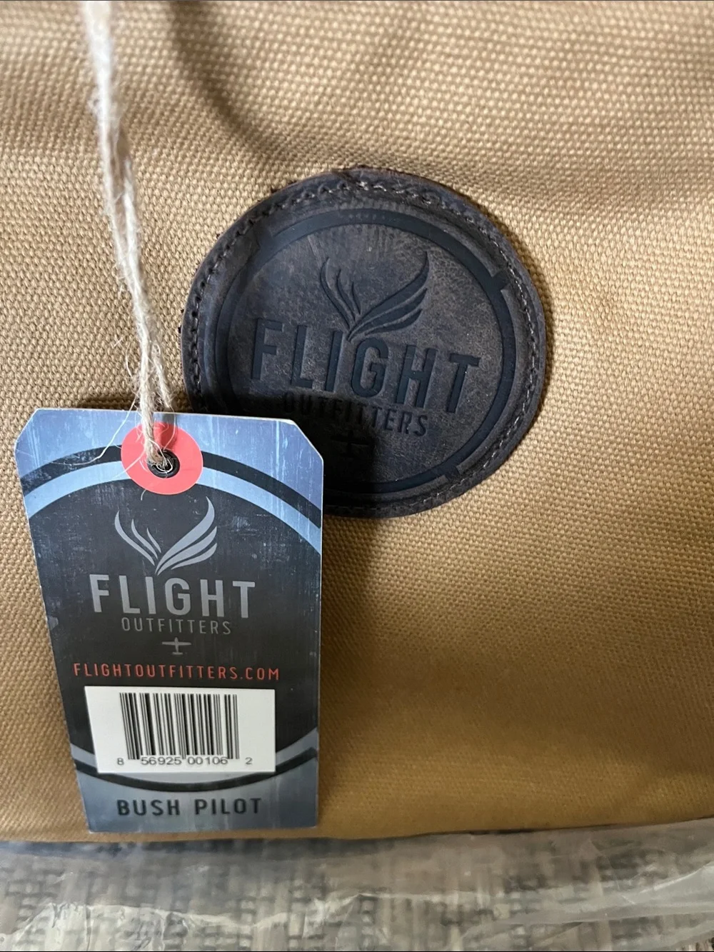 Bush Pilot Duffel Bag in Tan